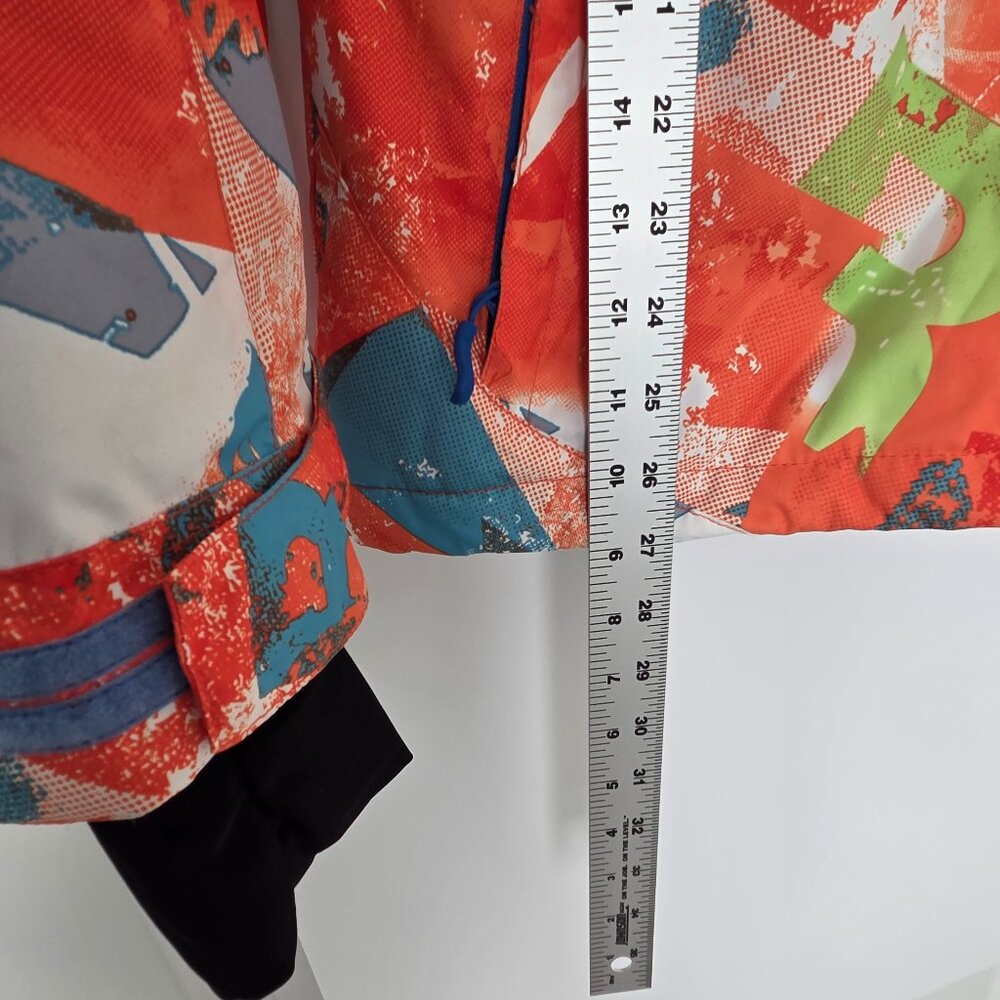 Marsnow Aquitech Multi-color, Puffer Removable hood Sporty Contemporary Women XL - Picture 12 of 14